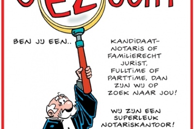 Vacature voor een kandidaat-notaris (optie tot toegevoegd notaris of opvolger)