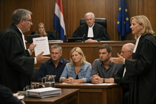 FAMILIE ONTEVREDEN MET HET GEMAAKTE TESTAMENT. TESTAMENT DAN EXIT?